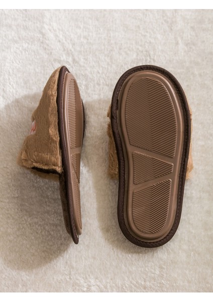 Yeni Sezon Nakışlı Pelüş Kadın Ev Terliği fırsatları