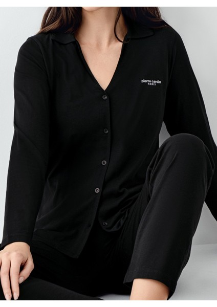 Kadın Giyim Pamuklu & Modal Uzun Kol Gömlek Pijama Takımı (Çorap Hediyeli) L1.PC.911.5.001 indirimleri