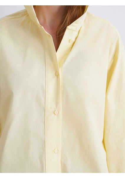 Yeni Sezon Kapüşonlu Oversize Kadın Gömlek modelleri