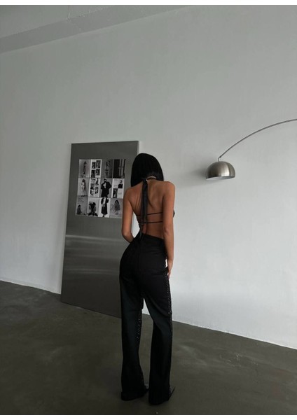 Gümüş Varaklı Palazzo Kot Pantolon Jeans fiyatları