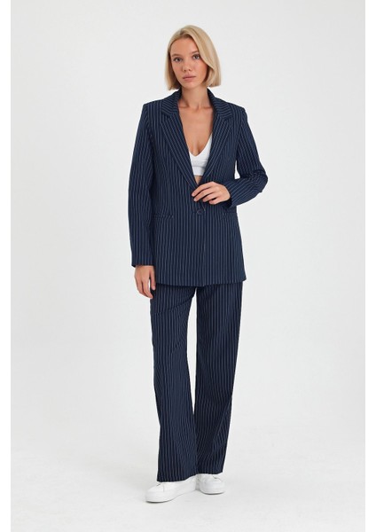 Ekru Renk Premium Boy Fit Kadın Pantolon Kolsuz Ceket Yelek Takımı Atlas Kumaş indirimleri