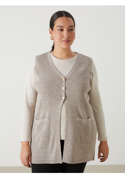 Yeni Sezon V Yaka Kadın Triko Yelek fiyatları