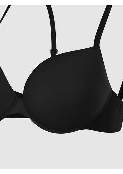 Yeni Sezon Balenli Dolgulu Düz Tişört Sütyen modelleri