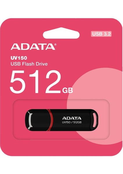 UV150-512GB Usb3.2 Gen1 Black Flash Bellek modelleri