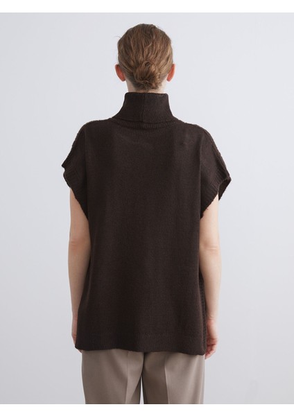 Yeni Sezon Balıkçı Yaka Ajurlu Kadın Triko Süveter fırsatları