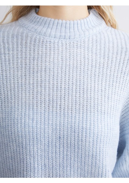 Yeni Sezon Dik Yaka Kadın Triko Kazak modelleri