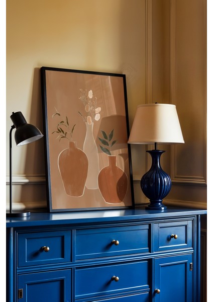 Bohemian Serisi Siyah Çerçeveli Poster, Tablo No:35 fiyatları