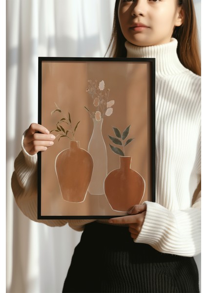 Bohemian Serisi Siyah Çerçeveli Poster, Tablo No:35 modelleri