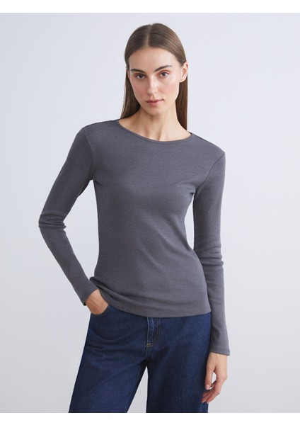 Yeni Sezon Bisiklet Yaka Kadın Body