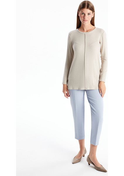 Yeni Sezon Bisiklet Yaka Kadın Tişört modelleri