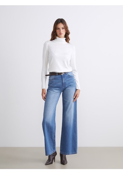 Yeni Sezon Balıkçı Yaka Kadın Triko Kazak modelleri