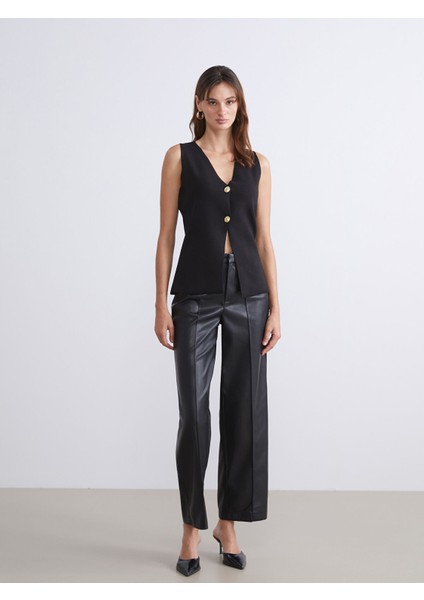 Yeni Sezon V Yaka Kadın Triko Yelek fiyatları