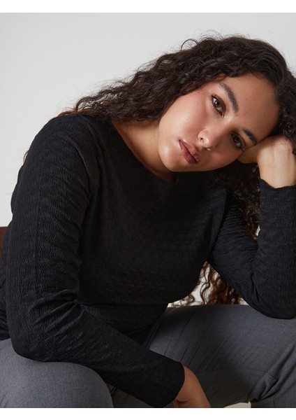 Yeni Sezon Bisiklet Yaka Dokulu Kadın Body fiyatları