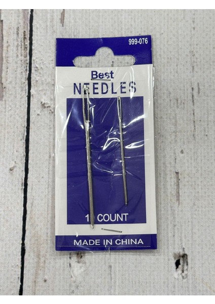 Best Metal 2'li Yün ve Etamin İğnesi (2 Adet)