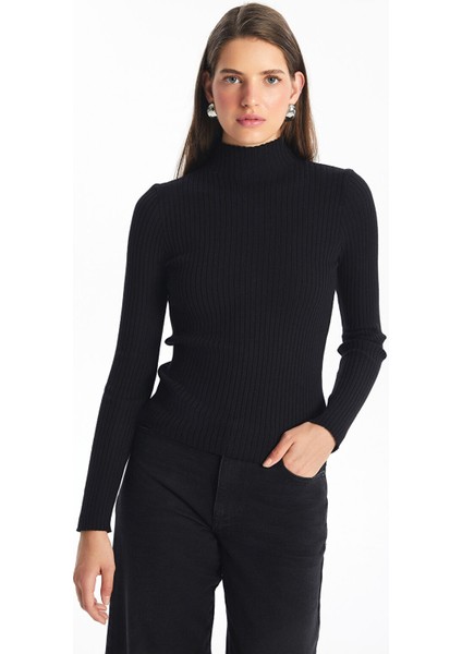 Yeni Sezon Yarım Balıkçı Yaka Kadın Triko Kazak fiyatları