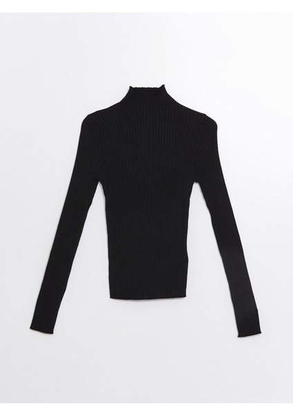 Yeni Sezon Yarım Balıkçı Yaka Kadın Triko Kazak indirimleri