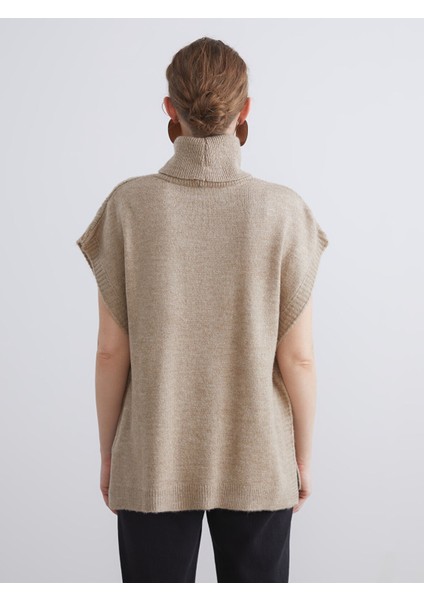 Yeni Sezon Balıkçı Yaka Ajurlu Kadın Triko Süveter fırsatları