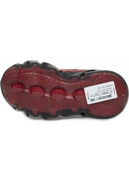 Lafonten Patik 744 Işıklı Çocuk Günlük Ayakkabı KM05A744 Siyah Kırmızı indirimleri