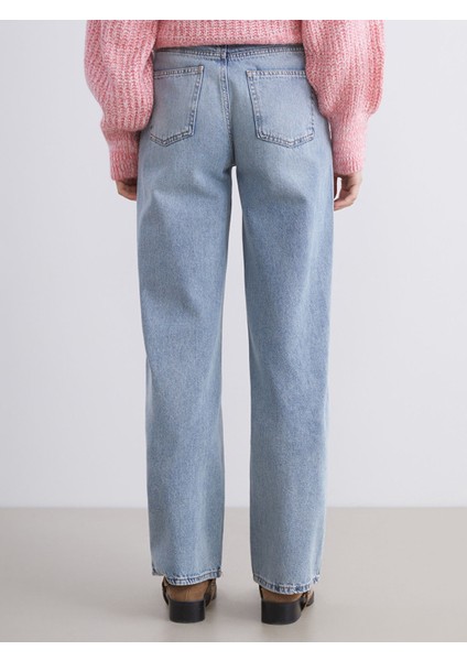 Yeni Sezon Wideleg Kadın Jean Pantolon fırsatları