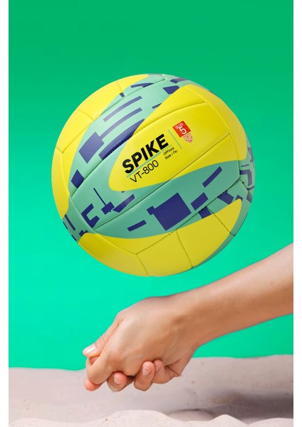 VT800 Spike Voleybol Topu Pompalı Yumuşak Doku Semi-Pro İç-Dış Mekan Soft Touch 300 g No:5 fiyatları
