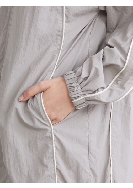 Yeni Sezon Dik Yaka Oversize Kadın Yağmurluk modelleri