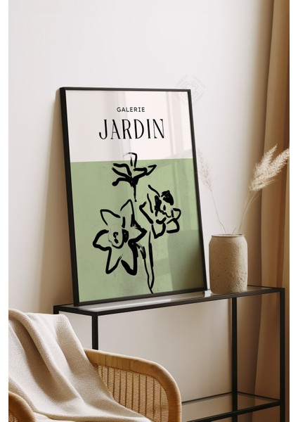 Bohemian Serisi Siyah Çerçeveli Poster, Tablo No:53