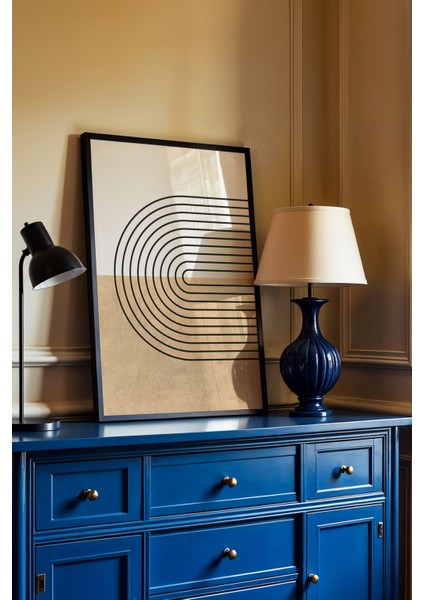 Bohemian Serisi Siyah Çerçeveli Poster, Tablo No:3 fiyatları