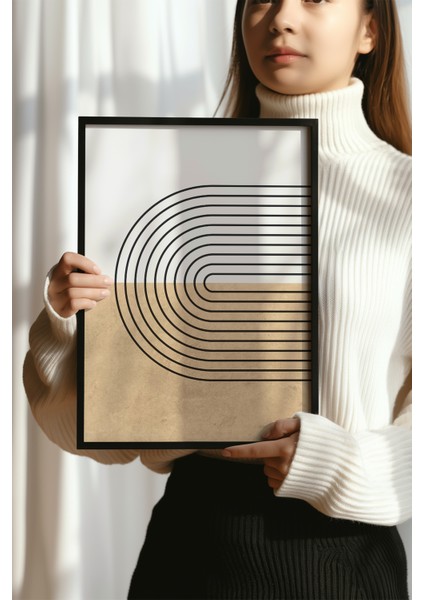 Bohemian Serisi Siyah Çerçeveli Poster, Tablo No:3 modelleri