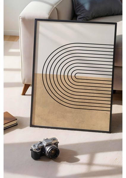 Bohemian Serisi Siyah Çerçeveli Poster, Tablo No:3 fırsatları