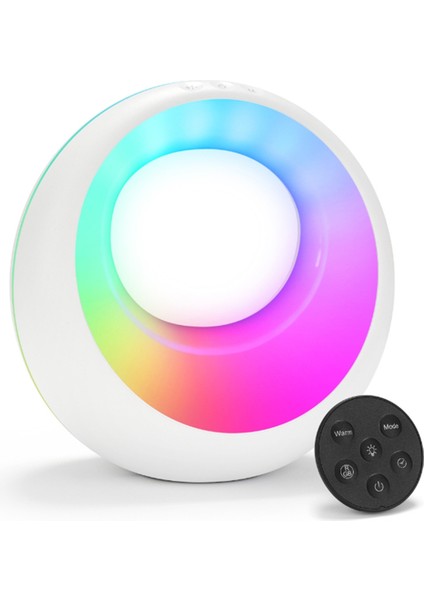 Başucu Işığına Dokun, Yatak Odası Gece Işığı/uzaktan Kumanda Masası Işık, Dimmabable, Zamanlı, Rgb Renk Değiştiren Gece Işığı (Yurt Dışından)