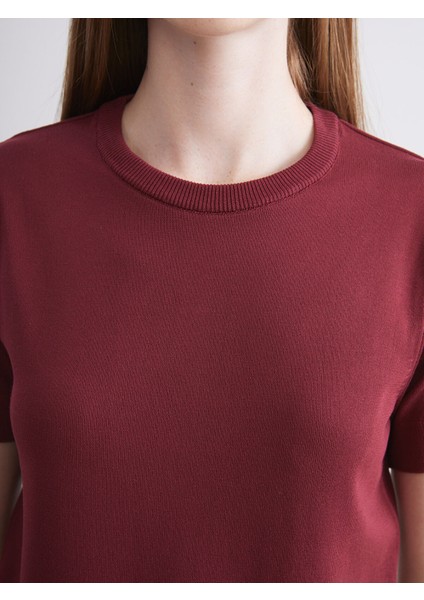 Yeni Sezon Bisiklet Yaka Kadın Triko Kazak modelleri