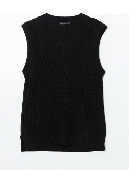 Yeni Sezon V Yaka Kadın Triko Süveter indirimleri