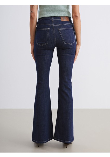 Yeni Sezon Flare Kadın Jean Pantolon indirimleri