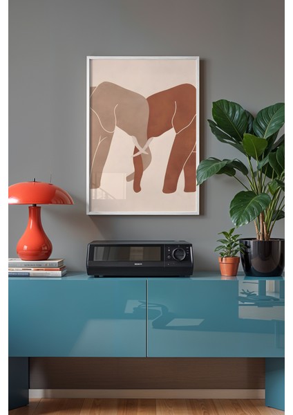 Bohemian Serisi Beyaz Çerçeveli Poster, Tablo No:33 fiyatları