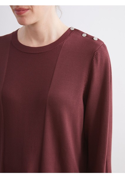 Yeni Sezon Bisiklet Yaka Kadın Triko Kazak modelleri