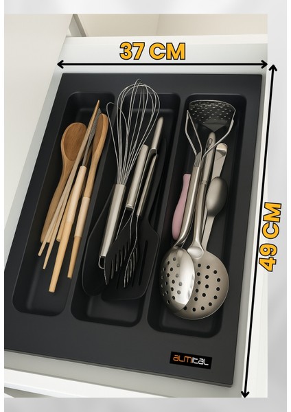 37x49 Mikro Kabartma Desenli Antrasit Kepçelik En 32 Boy 40 Cm'e kadar kesilebilir