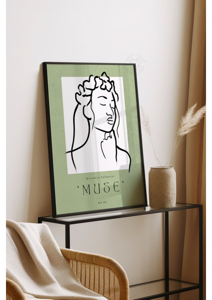Bohemian Serisi Siyah Çerçeveli Poster, Tablo No:64