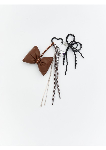 Yeni Sezon Fiyonk Aksesuarlı Çanta Charmı