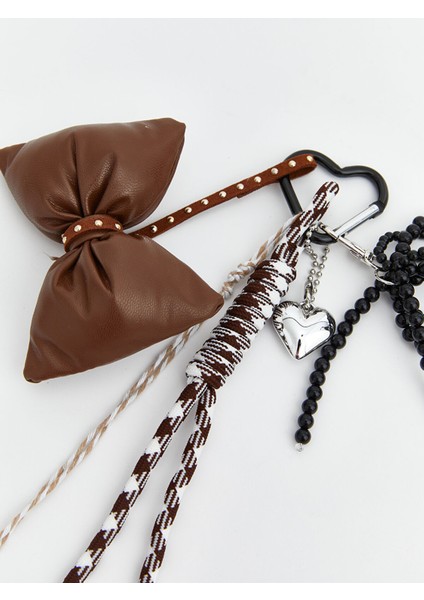 Yeni Sezon Fiyonk Aksesuarlı Çanta Charmı fiyatları