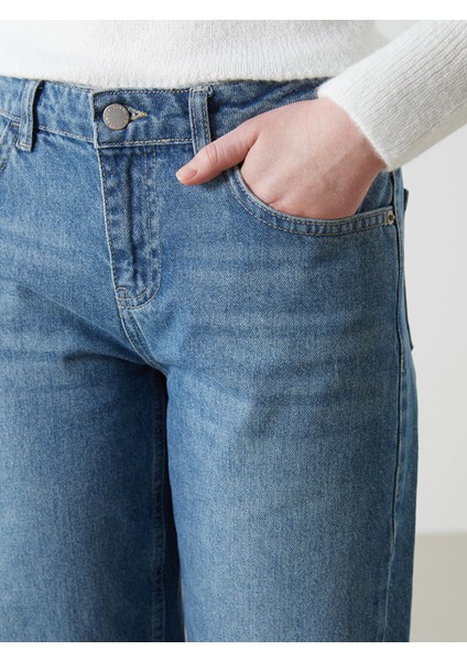 Yeni Sezon Straight Fit Kadın Jean Pantolon modelleri
