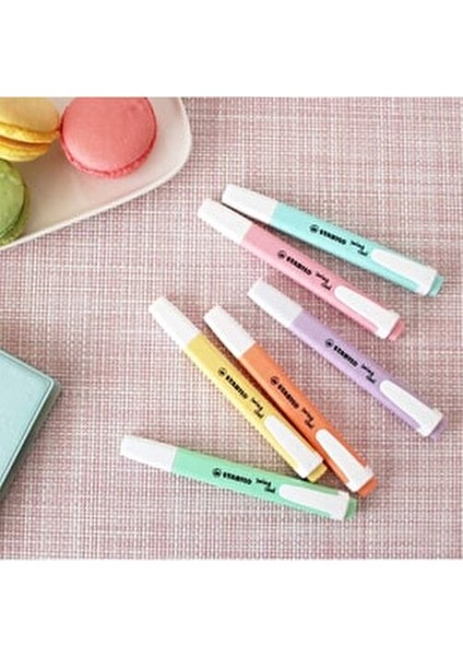 Swing Cool Keçeli Kalem 8 Canlı Neon ve 6 Pastel Renk Seçeneği ile Pratik Kullanım modelleri