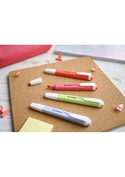 Swing Cool Keçeli Kalem 8 Canlı Neon ve 6 Pastel Renk Seçeneği ile Pratik Kullanım fırsatları