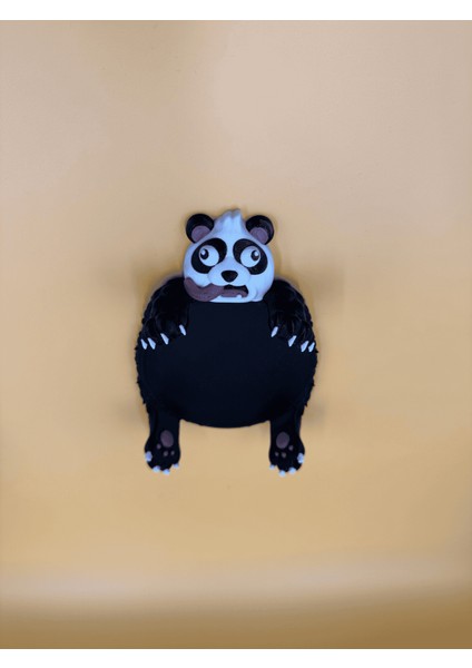 Siyah Dili Dışarda Panda Press Bardak Altlığı / Verslab Print fiyatları