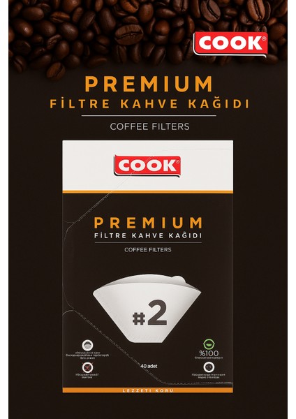 Premium Filtre Kahve Kağıdı - Ebat 2
