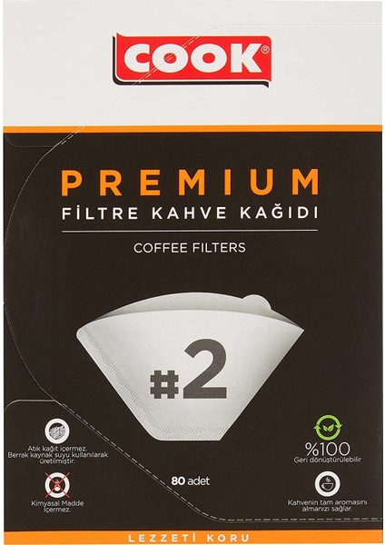 Premium Filtre Kahve Kağıdı - Ebat 2 fiyatları