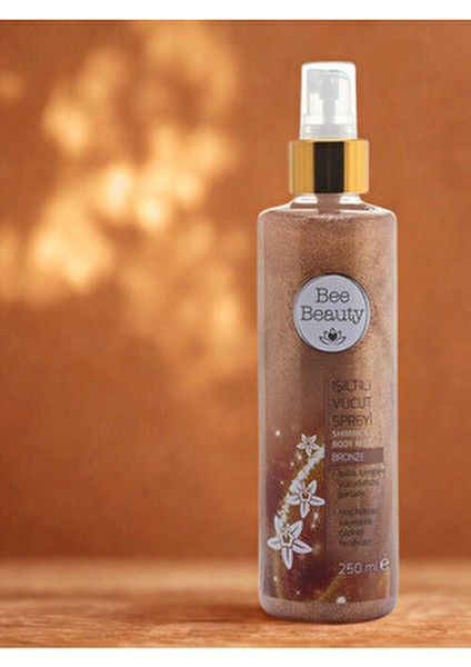 Bronze Vücut Spreyi Uzun Süreli Ferahlık ve Parlaklık 250 ml fırsatları