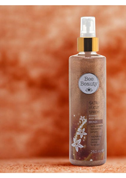 Bronze Vücut Spreyi Uzun Süreli Ferahlık ve Parlaklık 250 ml indirimleri