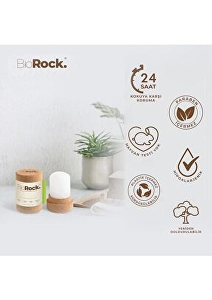 Crystal Deodorant Stick Ekolojik Ter Önleyici 120 g Alüminyum ve Paraben İçermez fırsatları