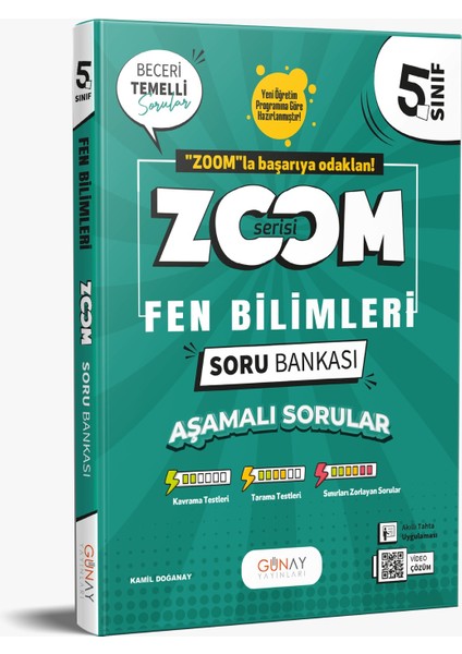5. Sınıf Fen Bilimleri Zoom Serisi Soru Bankası 2025-26 fiyatları