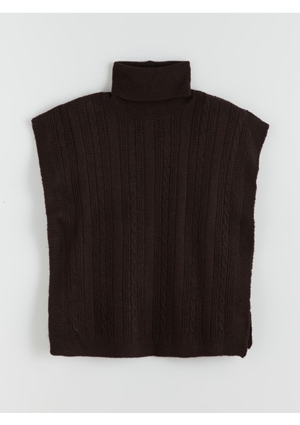 Yeni Sezon Balıkçı Yaka Ajurlu Kadın Triko Süveter indirimleri